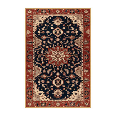 Machine Washable Persian Brown Area Rug