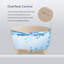 Baignoire de trempage autoportante 65 po en crème 65 po-118018991