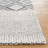 Allyx Hand Woven Wool/Cotton Geometric Rug in Ivory/Black-1435391975