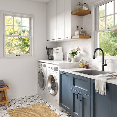 Blue Utility Sinks at