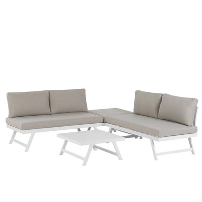 Munise 4 Seater Corner Sofa Set