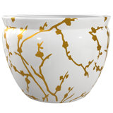 14" Gold Branches Fishbowl