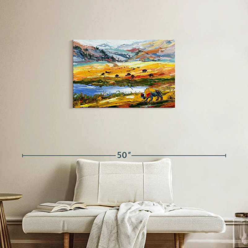 Alvord couleurs de Yellowstone, H 20 po x l 30 po