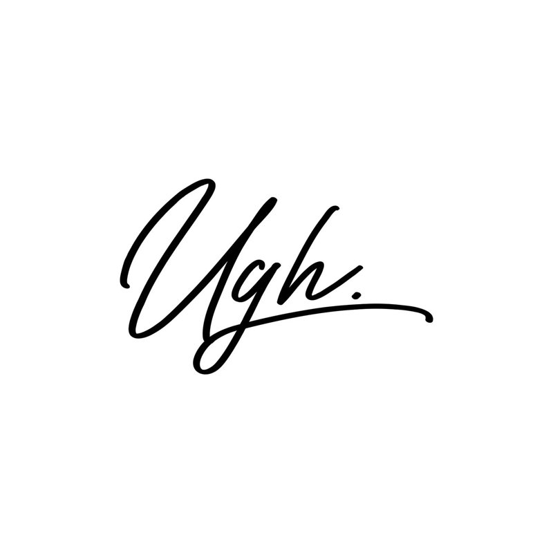 Ugh by Honeymoon Hotel - Wrapped Canvas Print, 66.04 cm H x 45.72 cm W x 3.175 cm D