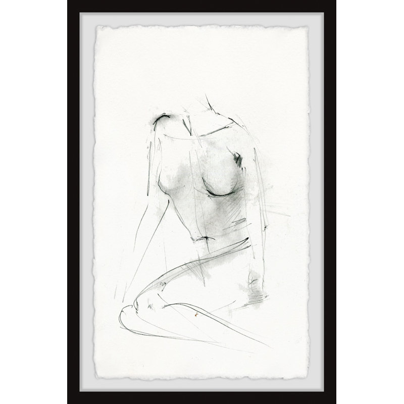 «Gorgeous», reproduction encadrée, H 18 po x l 12 po x P 1,5 po