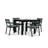 Pacifica Outdoor 5 - Piece Dining Set with Cushions