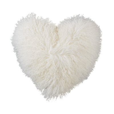 Mongolian Lamb Pillows Throw Pillow
