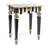Check and Stripe Side Table-663660145