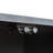 Wavy TV Cabinet, Round Sideboard, Vertical Stripe Storage Cabinet