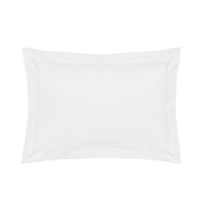 Plain Dye 200 TC Egyptian-Quality Cotton Oxford Pillowcase