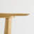 47'' Modern Round Solid Wood Dining Table with Cross-Leg Base-1070070215