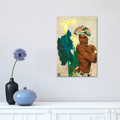 Woman Strong II by Alonzo Saunders - Wrapped Canvas Gallery-Wrapped Canvas Giclée