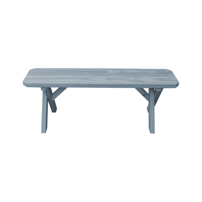 Sempronius Solid Wood Pine Outdoor Bench