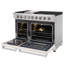 Cuisinière à gaz 48 po avec 6 brûleurs et 1 plaque chauffante Kostch, four double 4,6 et 2,2 pi³-93656135-129155687