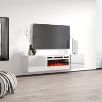 Floating Fireplace | Wayfair