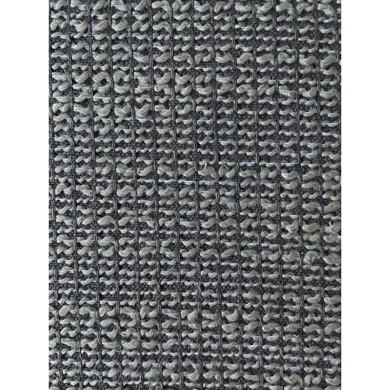 Housse de coussin d'extérieur Natural Waves, Noir, 14 po x 24 po
