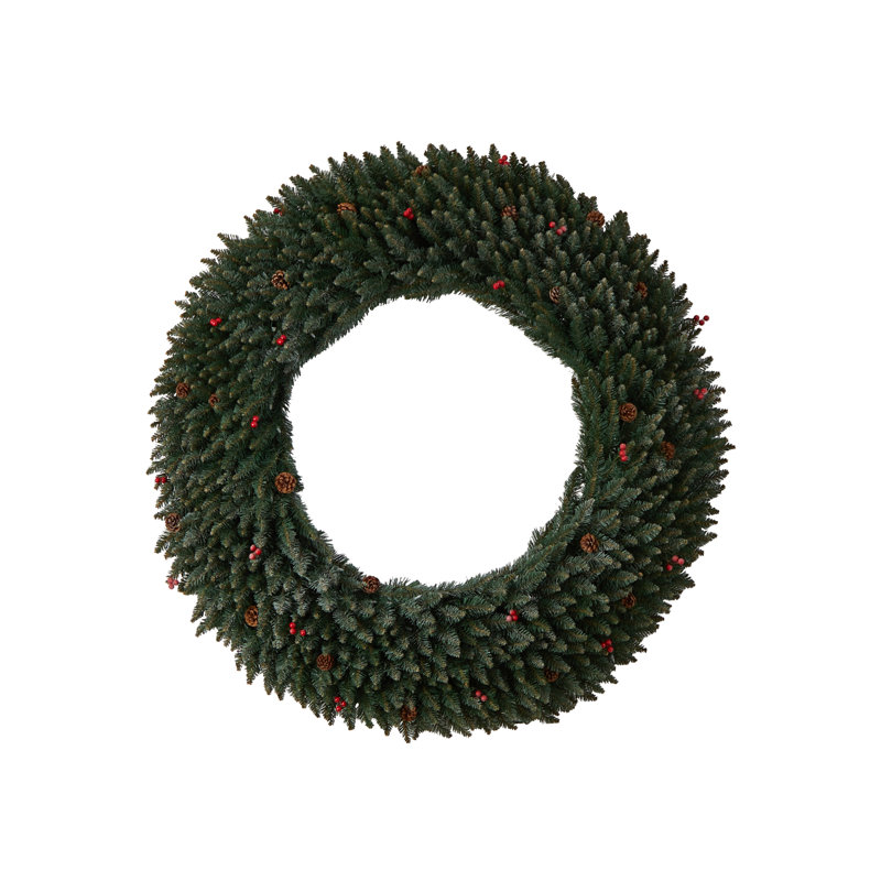 Faux Lighted 60'' Wreath