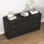 Commode 9 tiroirs noire-53130293