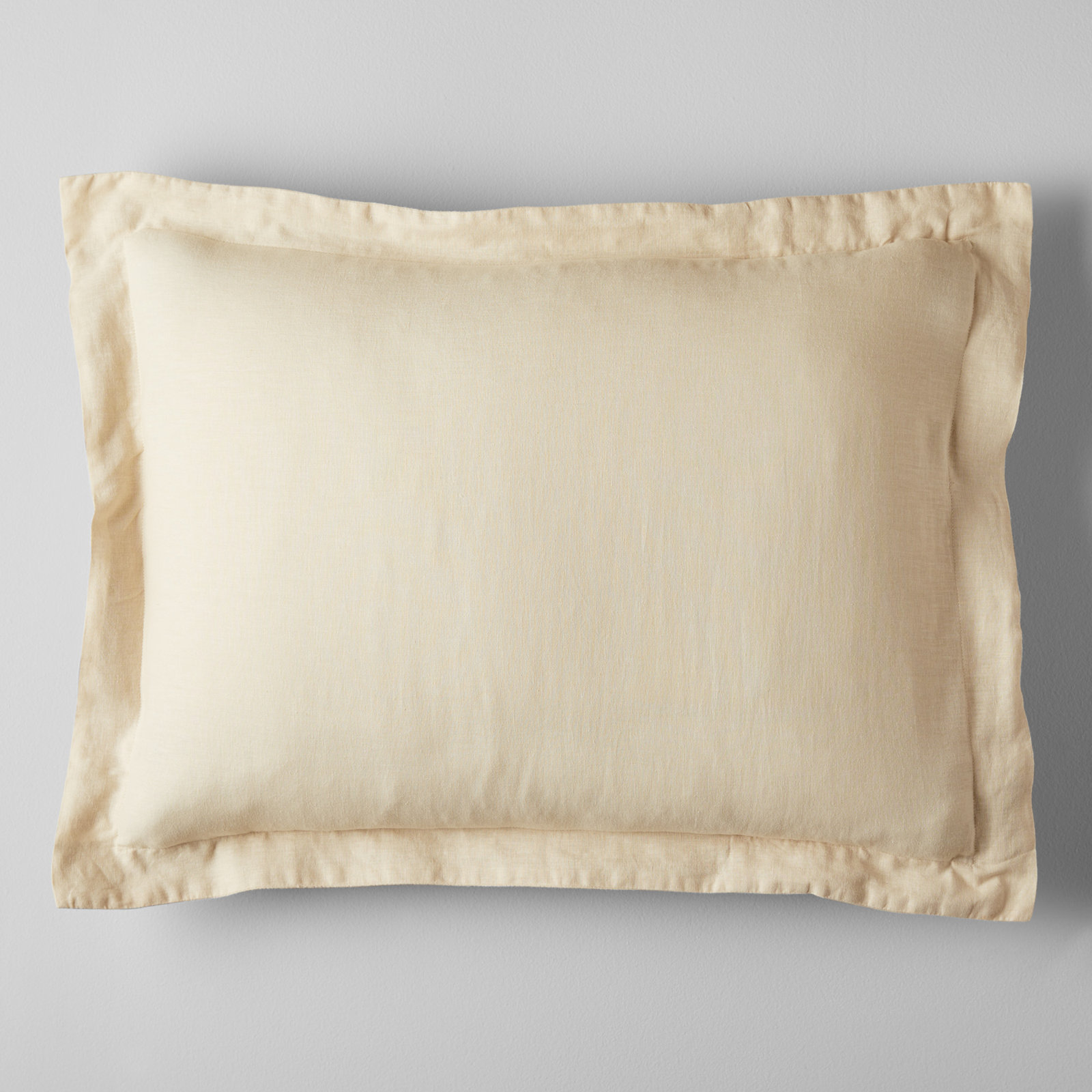 Jeffen Linen Duvet Cover Set, King / Cal King Duvet Cover + 2 King Shams, Ivory