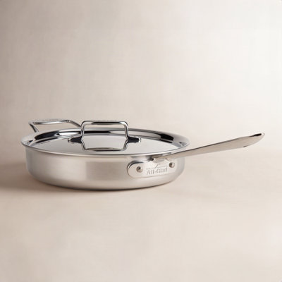 All-Clad D5® Brushed Sauté Pan with Lid
