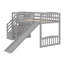 Lit mezzanine avec escalier et glissade-1092662483