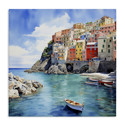 " Cinque Terre Port " by LSR Design Studio