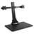 Mount-It! Height Adjustable Electric Standing Desk Converter, Sit Stand Desk with Dual Monitor Mount