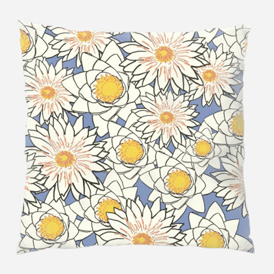 Coussin décoratif fleur