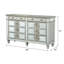 Commode double 8 tiroirs Montana
