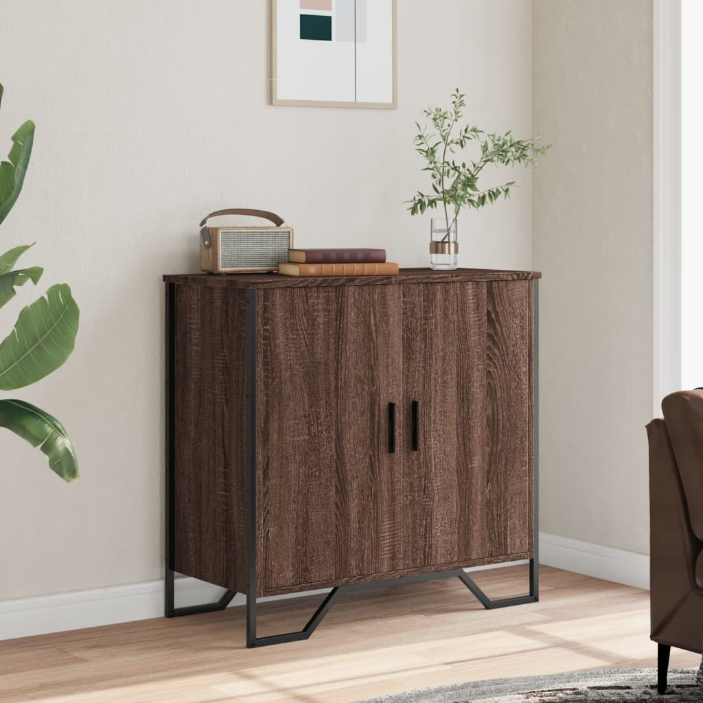 Vidaxl Sideboard Grau Sonoma 78X35,5X74,5 Cm Holzwerkstoff