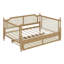 Lit de jour en rotin de style traditionnel avec couchette-511053535