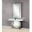 Console, miroir et faux cristaux