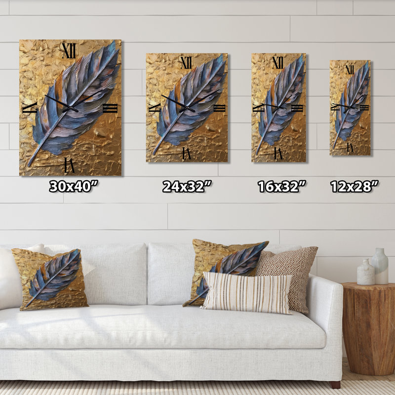 Horloge murale moderne Boho Glam, Petit