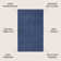 Pata Hand Woven Chunky Jute Navy Rug