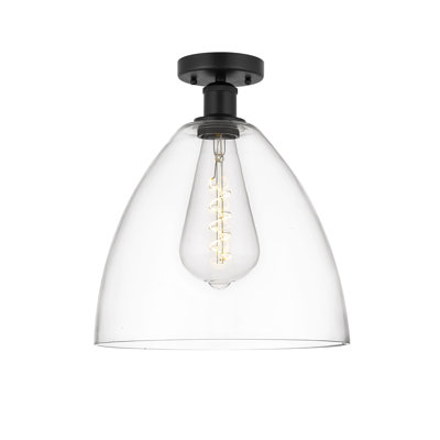 Plafonnier semi-encastré 1 lumière