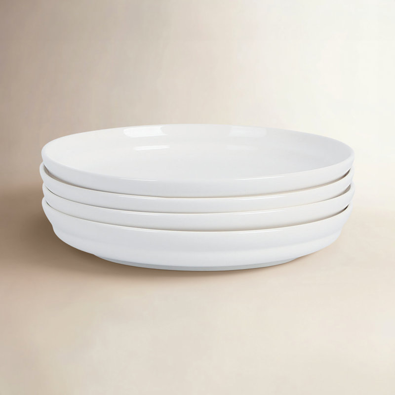 Ensemble d'assiettes à salade en porcelaine Stone Lain 4 pièces