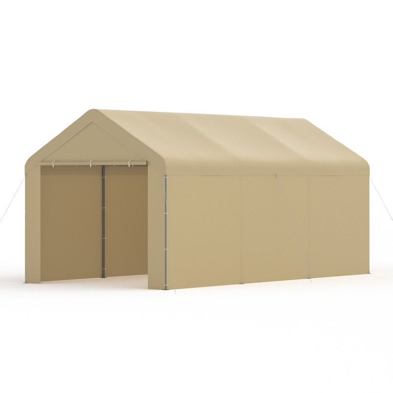 10 Ft. W x 20 Ft. D Canopy, Cream