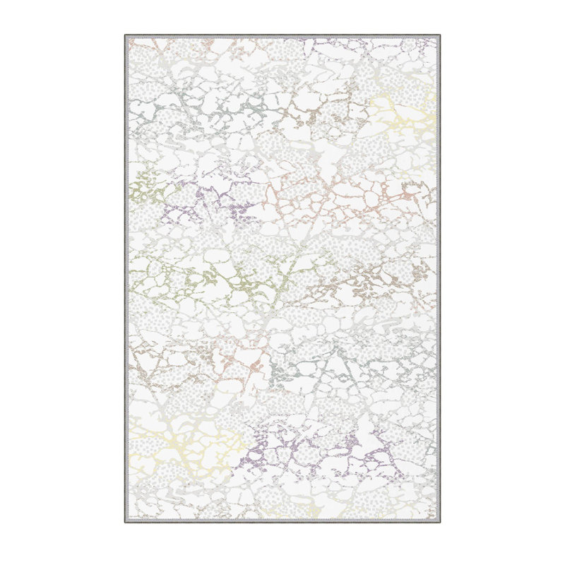 Stylish Hall Carpet (39.4 x 78.7 inches), 100% Polyester, 0.3 in Pile Height | Antibacterial, Non-Slip Underside, Machine Washable | 3D Digital Printed Design, Durable & Soft for Home Décor
