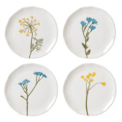 Wildflowers Tidbit Plates