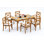 Granada Outdoor - Piece Teak Dining Set