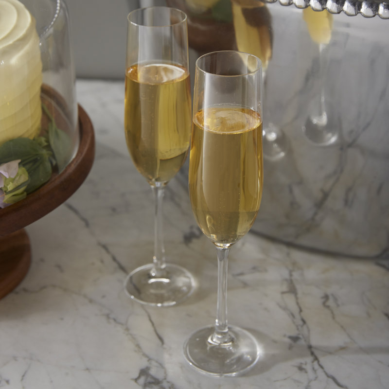 Flûte en cristal de 7 oz Karagula