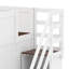 Lit superposé double au-dessus de double avec escalier de rangement et lit gigogne, lits superposés en bois avec tablettes de rangement légères et sous le lit Uppeer-1459653330
