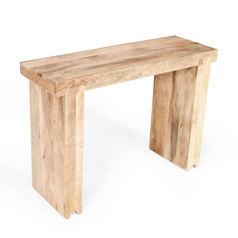 Console Table, Natural