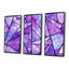 Mauve et bleu - art mural géométrique-1167335122-1167335123