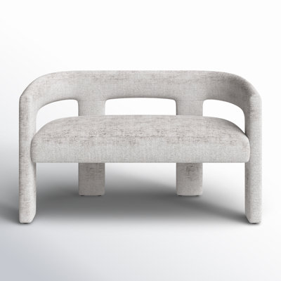 Anouchka Polyester Upholstered Bench