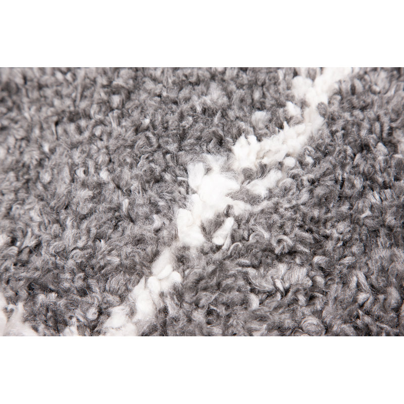 Cedarburg Geometric Shag Area Rug, Rectangle 160 x 230cm