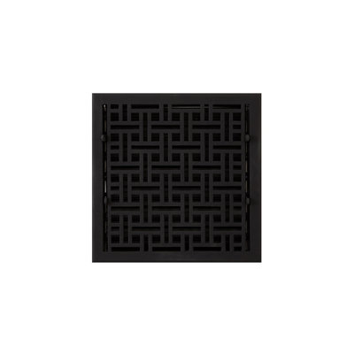 Wicker Style Cast Iron Wall Register