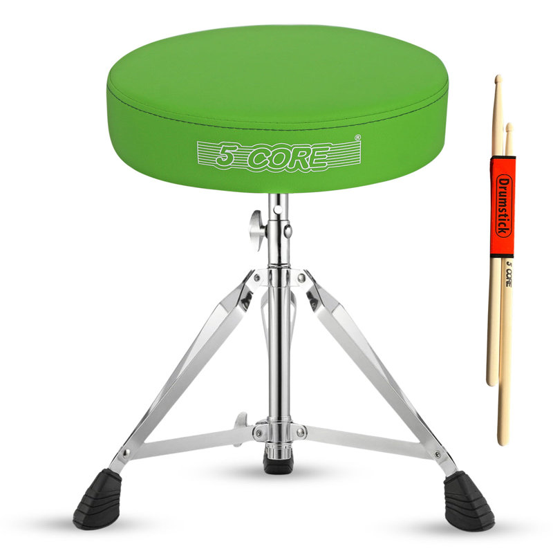 Tabouret de guitare rembourré 5 Core, Vert