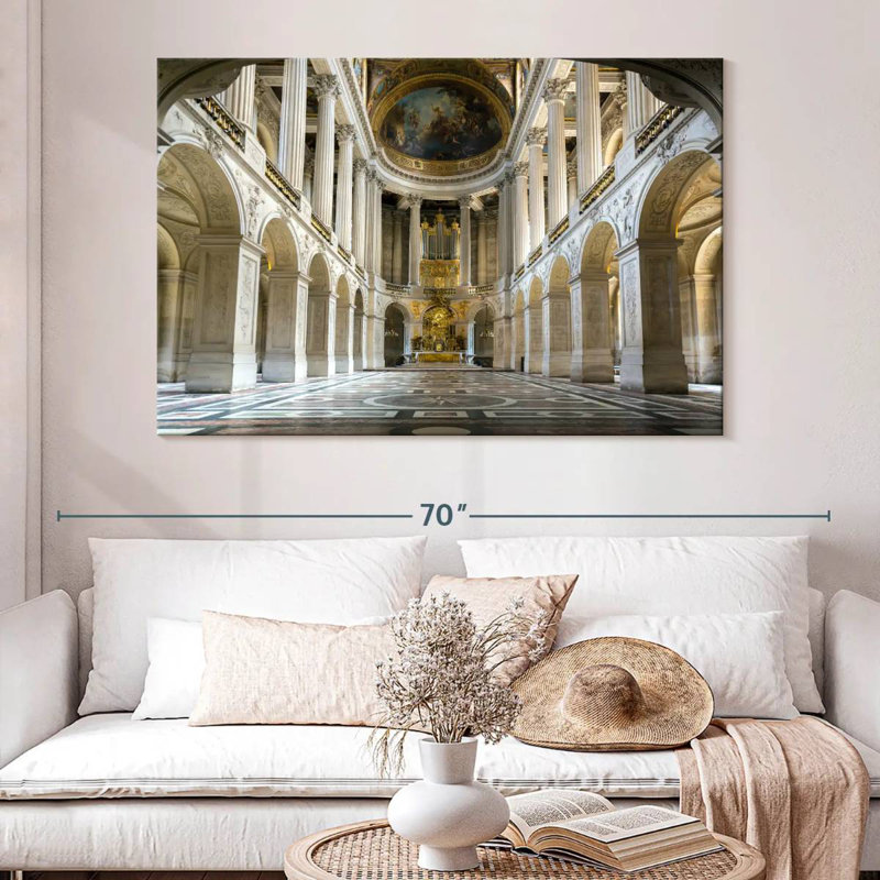 Versailles Interior, 34" H x 51" W