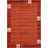Geometric Terracotta Area Rug-2051462709